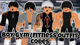 Boy GYM/FITNESS Outfit Codes For BLOXBURG ISiimplyDiiana