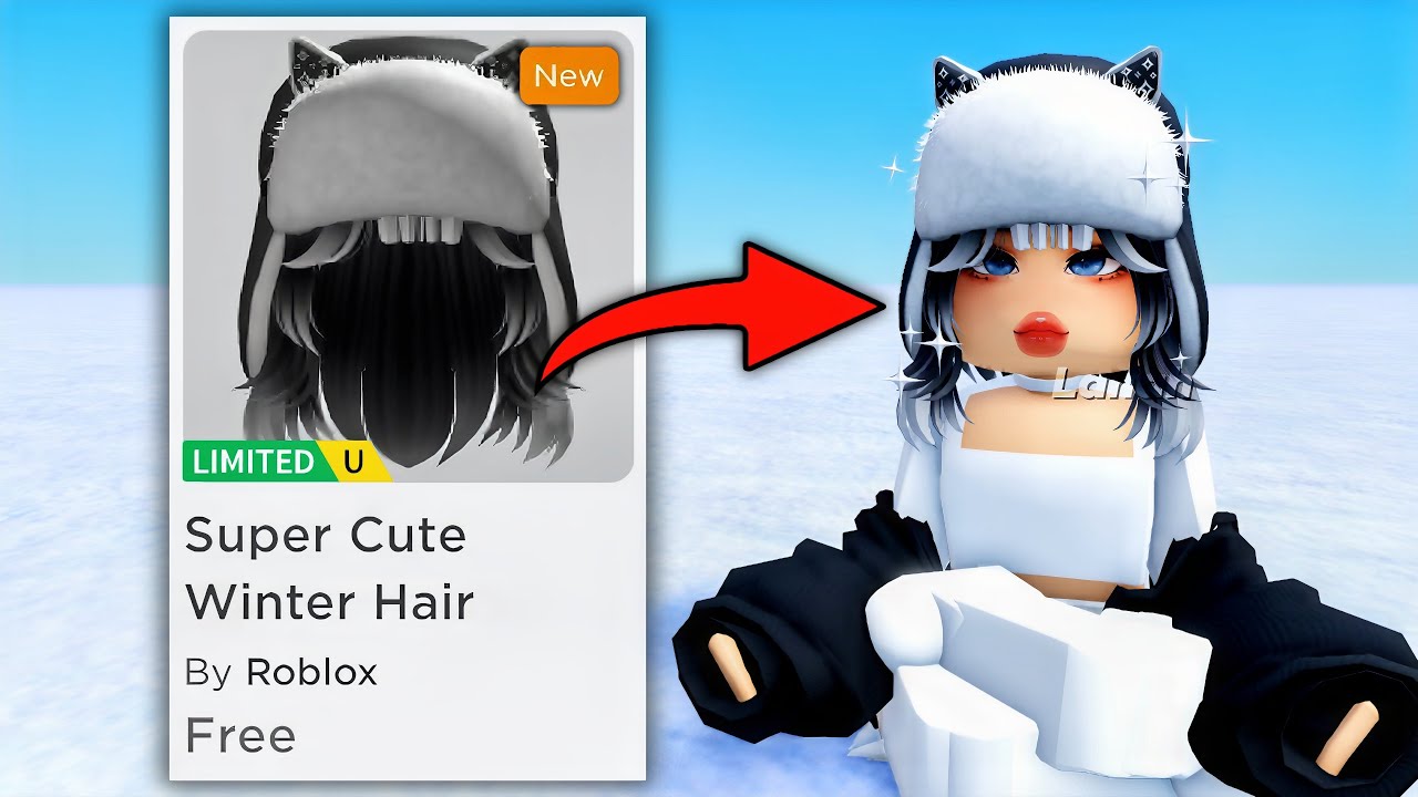 GET THIS FREE BEAUTIFUL BLACK BRAIDED HAIR NOW IN ROBLOX!!! 