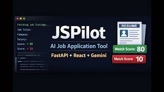 JSPilot Demo – AI Resume Analysis & Job Matching Tool