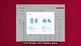 How-to create groups in Services Central
