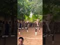 NCC cadets unstable on zigzag balance || NCC cadet zigzag balance #shorts #pahalgam #mockdrillindia