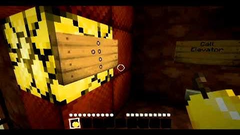 Minecraft Multi-Floor High Speed Piston Elevator