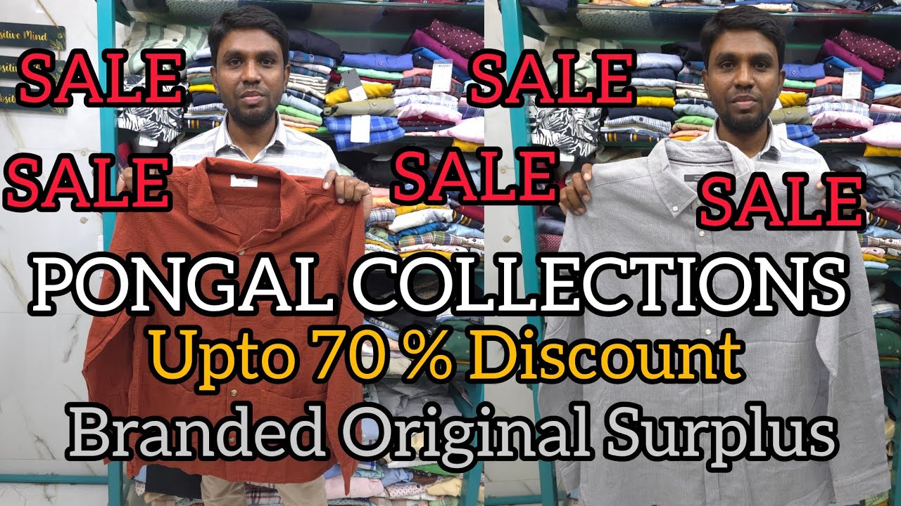 SURPLUS CLOTHES/EXPORT SURPLUS/PONGAL COLLECTIONS