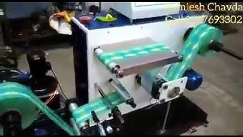 Winding Rewinding Inkjet Coder,  MRP/expiry date on rolls- Batch-coding Mfg.