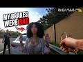 She Bounced Off the Highway Median — Then Told Officers Her Brakes Were Bad | Bodycam DUI