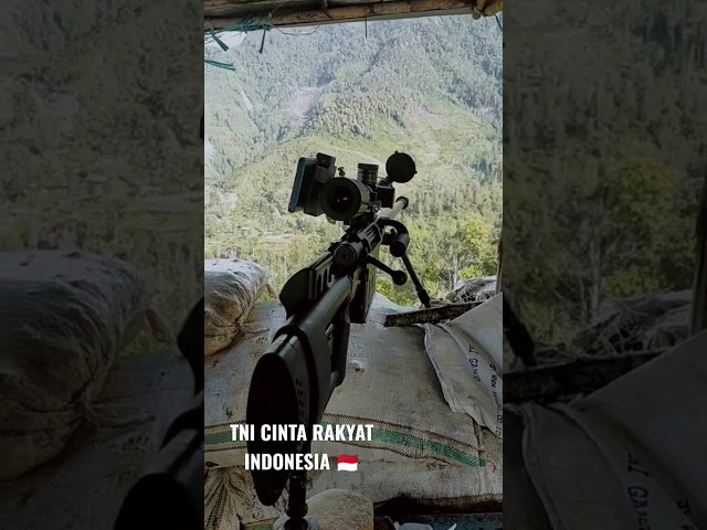 senjata canggih sniper TNI ‼️#tni #senjata #sniper #abdinegara #nkri #indonesia #tentara #shorts class=