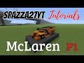 Minecraft McLaren P1 Tutorial