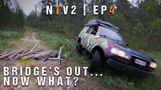 NTV2 Ep4 Finally real offroad section! Did we make it?! | Land Cruiser 80 overland adventure