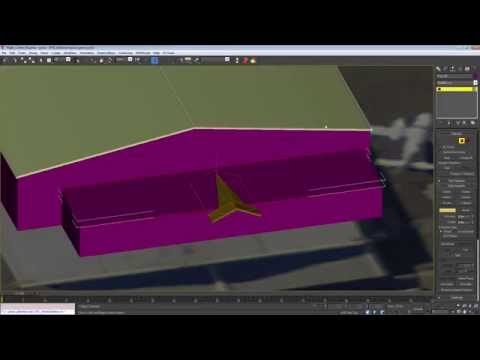 Modeling Hangar in GMax (Live Stream Uncut)
