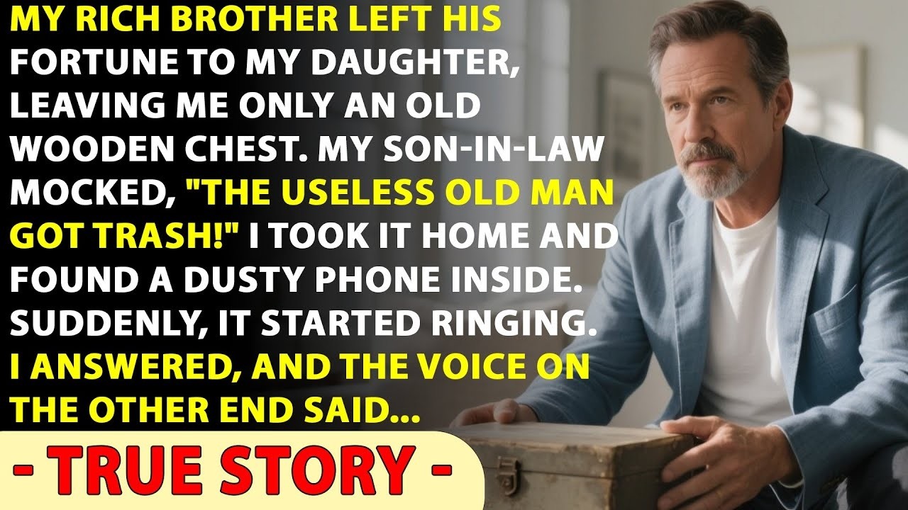 My Brother Died, My Son In Law Inherited $35M… But When He Opened The Box, Everything Changed