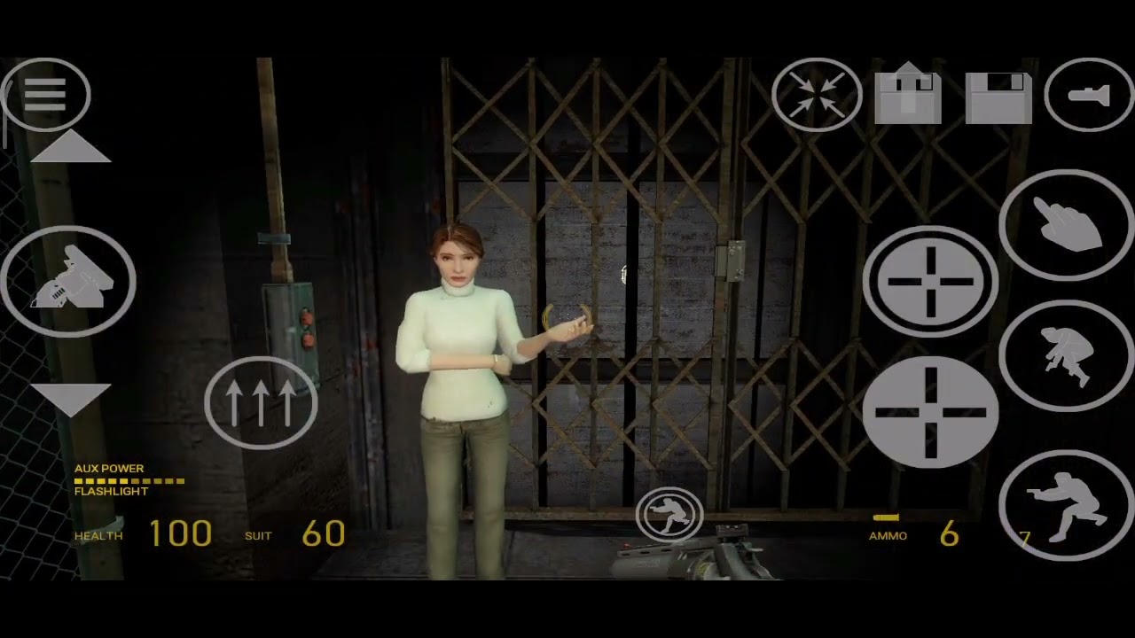 Half Life 2 can now be played on Android thanks to a developer called  Nillerusr. He made a port of the NVIDIA Tegra version of the game.  Screenshots taken from my Samsung