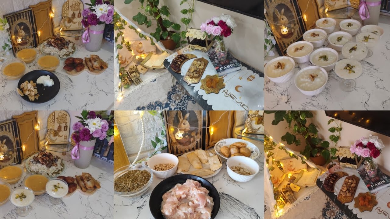 سحور وإفطار أول يوم رمضان لسنة 2026🌙⭐بآخر اللحظات زينة رمضان#رمضان_2026 