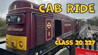 20227 Sherlock Holmes DRIVERS VIEW CAB RIDE TONES Epping & Ongar Railway #railway #train