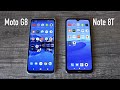 Xiaomi Redmi Note 8T vs Motorola Moto G8 - Speed Test (ta sama specyfikacja!)