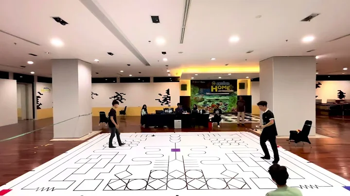 Very Fast Robot on Semi Final Line Follower Robot Competition Tennovex 2023