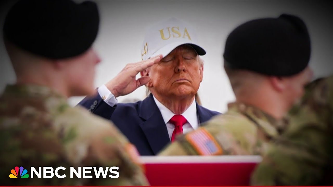 Trump oversees return of fallen American troops amid war with Iran