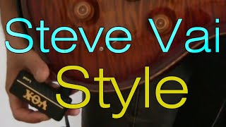 Vignette de la vidéo "For the love of... (Steve Vai Style)  Guitars on Guitars - Vox Amplug - by Corrado Pirri"