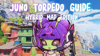 WHERE TO USE TORPEDOS ON HYBRID MAPS - 67 DIFFERENT ANGLES! || JUNO 101 - OVERWATCH