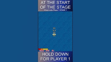 1943 stage 1 player 1 Cheat #shorts