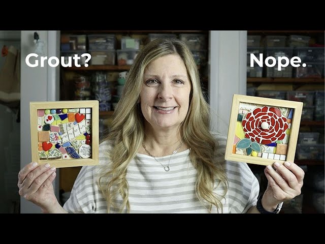 【正規品】 新品未使用 HOW TO WRAP × ikkaku mosaic Making a mosaic trivet: Part IV. Grouting mosaics