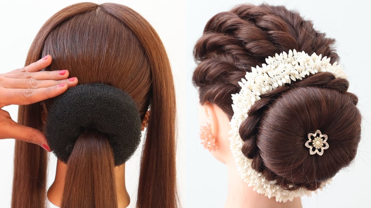 easy juda hairstyle for women | hairstyle for saree | ladies hair style