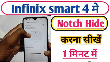 How to hide notch infinix smart 4 || infinix smart 4 me notch kaise hide kare