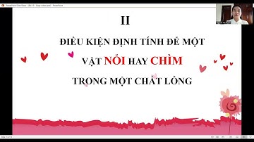 KHTN8 - Bài 15 - Tác dụng của chất lỏng lên vật đặt trong nó