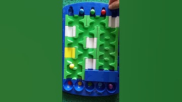 Building Blocks Marble Run Logic Game ASMR #shorts
