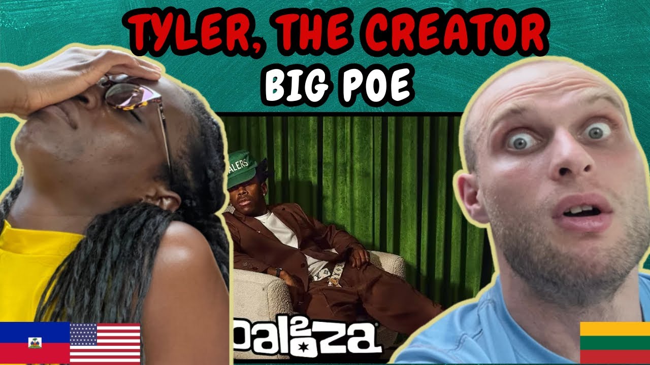 REACTION TO Tyler the Creator - Big Poe (Live at LOLLAPALOOZA CHICAGO 2025) | FIRST TIME HEARING REACTION TO Tyler the Creator - Big Poe (Live at LOLLAPALOOZA CHICAGO 2025) | FIRST TIME HEARING