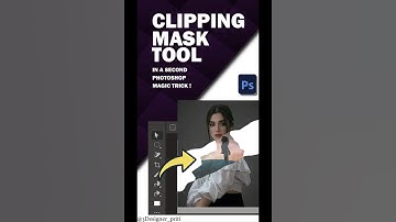 CLIPPING MASK TOOL... IN A SECOND...PHOTOSHOP MAGIC TRICK!!