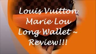 Marie Lou long wallet