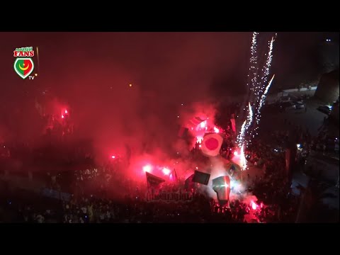 حفل الغرين كورسرز في باب الواد قبل النهائي أبدعوا فيه في إنتظار معانقة الكأس بحول الله