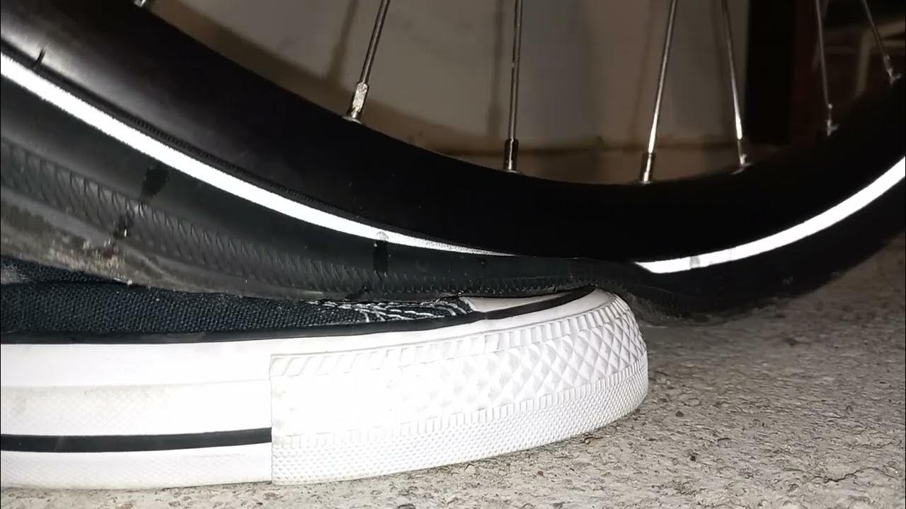 bike tire flat + converse YouTube