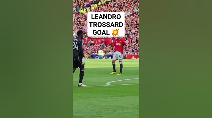 Leandro Trossard GOAL against Man United 🔥 #arsenal #football #manunited