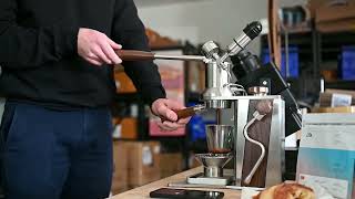 Odyssey Argos | Pulling a Spring Lever Espresso Shot