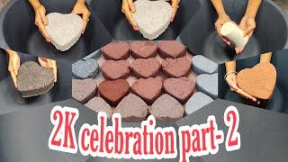 Asmr- 2K celebration part-2 😊 5 different textures crumbling