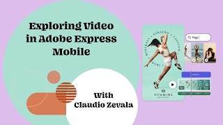 Adobe Express Mobile Video with Claudio Zevala on the Express Discord Server by Adobe Live 568 views 7 days ago 27 minutes