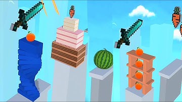 Almost Cut very satisfying and Relaxing ASMR slicing Gameplay level 275,276