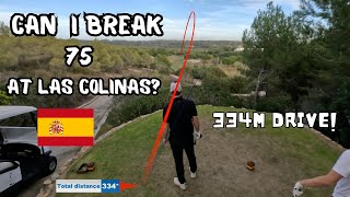 Can I break 75 at Las Colinas Golf, Spain? (4K)