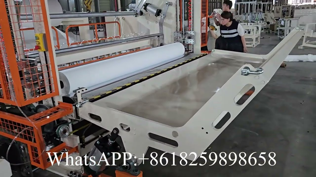 Mexico High Speed Parent Roll Jumbo Roll Paper Slitter Rewinder Machine 