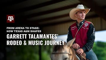 From Arena to Stage: How Texas A&M Shapes Garrett Talamantes’ Rodeo And Music Journey