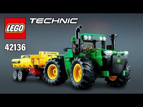 nationalsang Sociale Studier Samler blade LEGO® Technic™ John Deere 9620R 4WD Tractor (42136)[390 pcs] Building  Instructions | TBB - YouTube