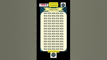 ""This Puzzle Will TRICK Your Brain! 🧠 Can You Find RS6 in 6 Seconds  ?"" #games