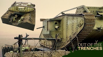 Completing The Mk. IV Trench Diorama - Easy Figure Painting