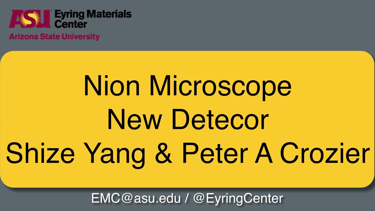ASU's Nion Microscope: Even more powerful with a new electron detector