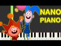 BabyTV Jump Out Of Bed Sleepy Head Piano Tutorial