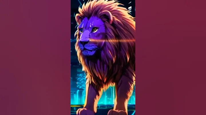 Robot Lion King..✨🦁👑#trending #shorts #lion #king #ai #robot#lionking #lion