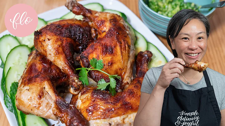 Malaysian Roast Chicken Rice with Ginger Scallion ...