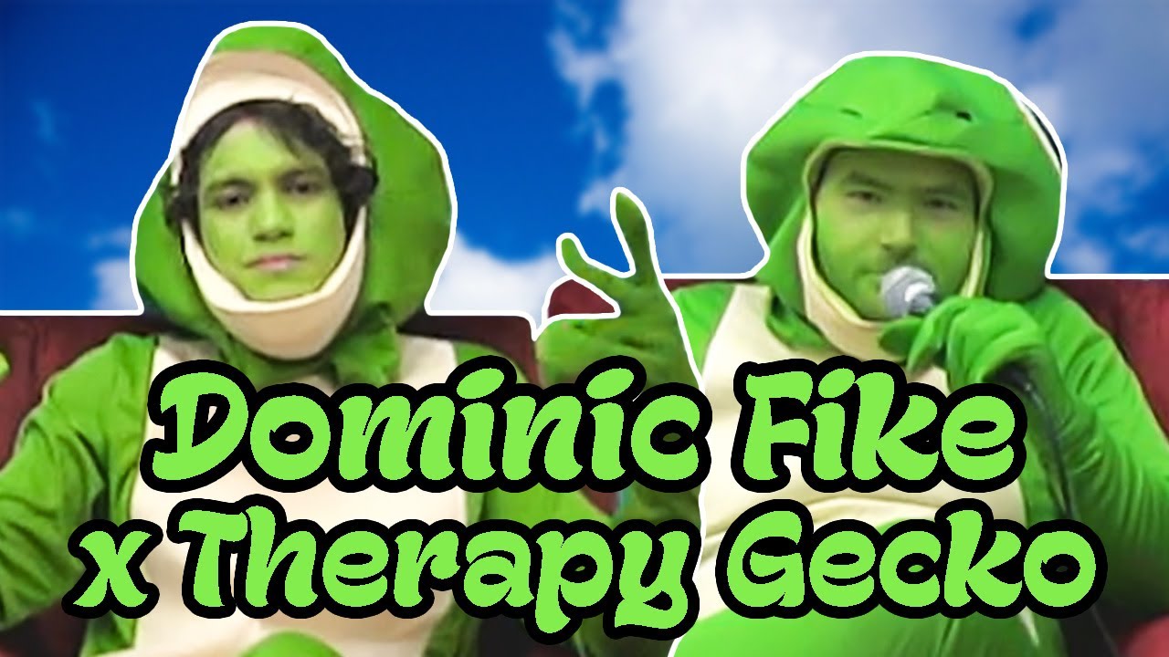 DOMINIC FIKE GIVES ADVICE AS A GECKO Therapy Gecko YouTube