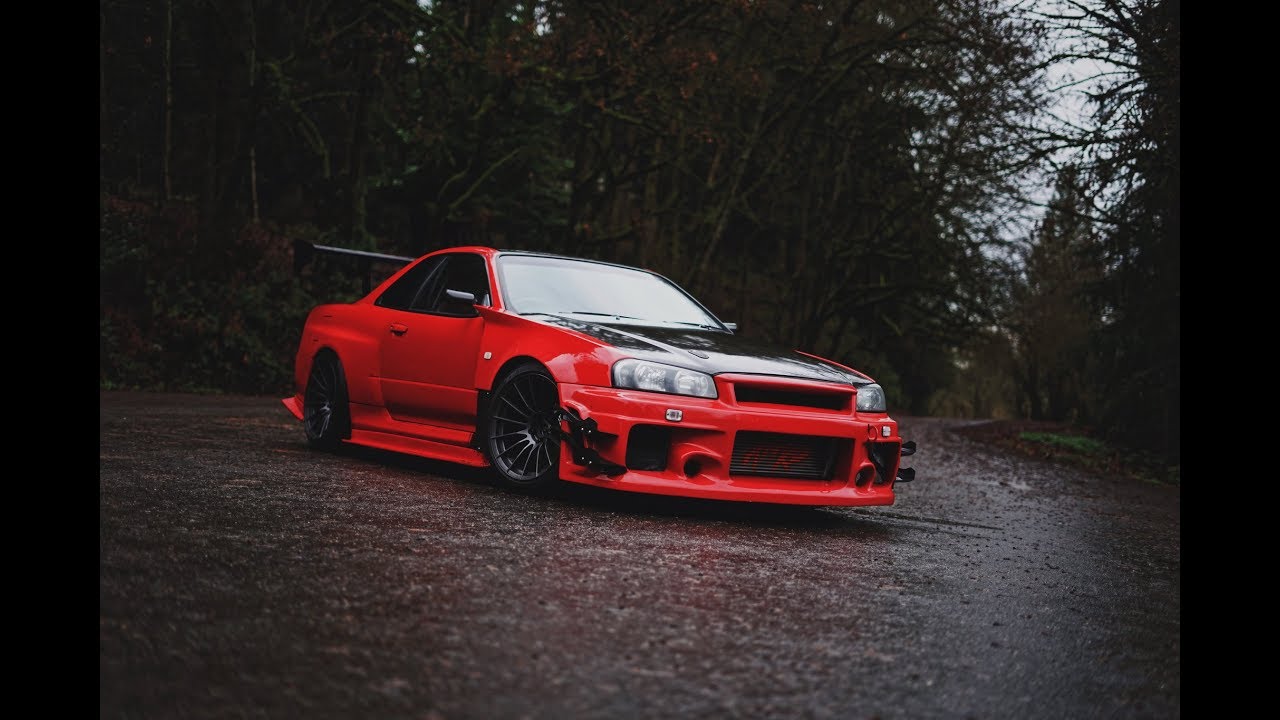 VLOG 002: The ATTKD R34 GTR has arrived! - YouTube